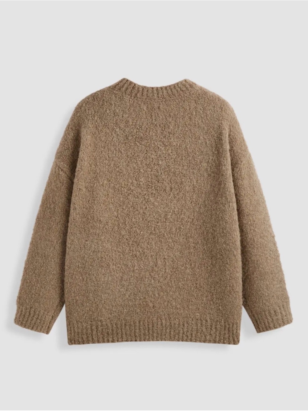 Cider Brown Cat Graphic Fairy Grunge Fuzzy Sweater XS - Picture 5 of 11